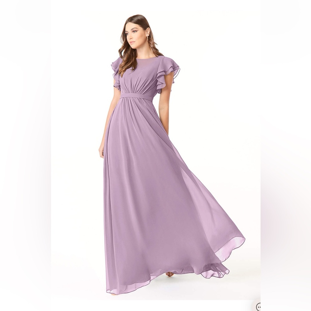 Azazie Daphne Wisteria Bridesmaid Dress